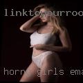 Horny girls email